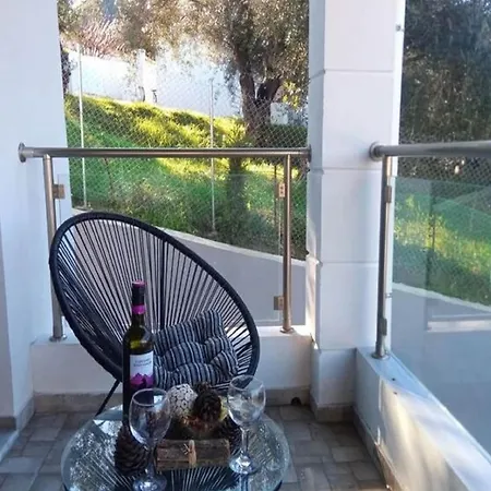 In Messonghi With Pool And Sea Nearby